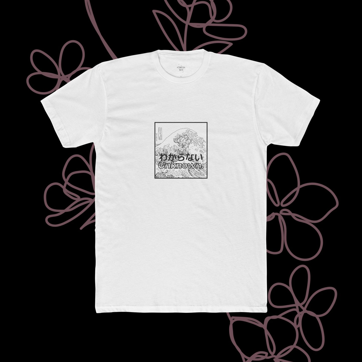 Unknown by KONTON - Unisex Cotton Crew Tee