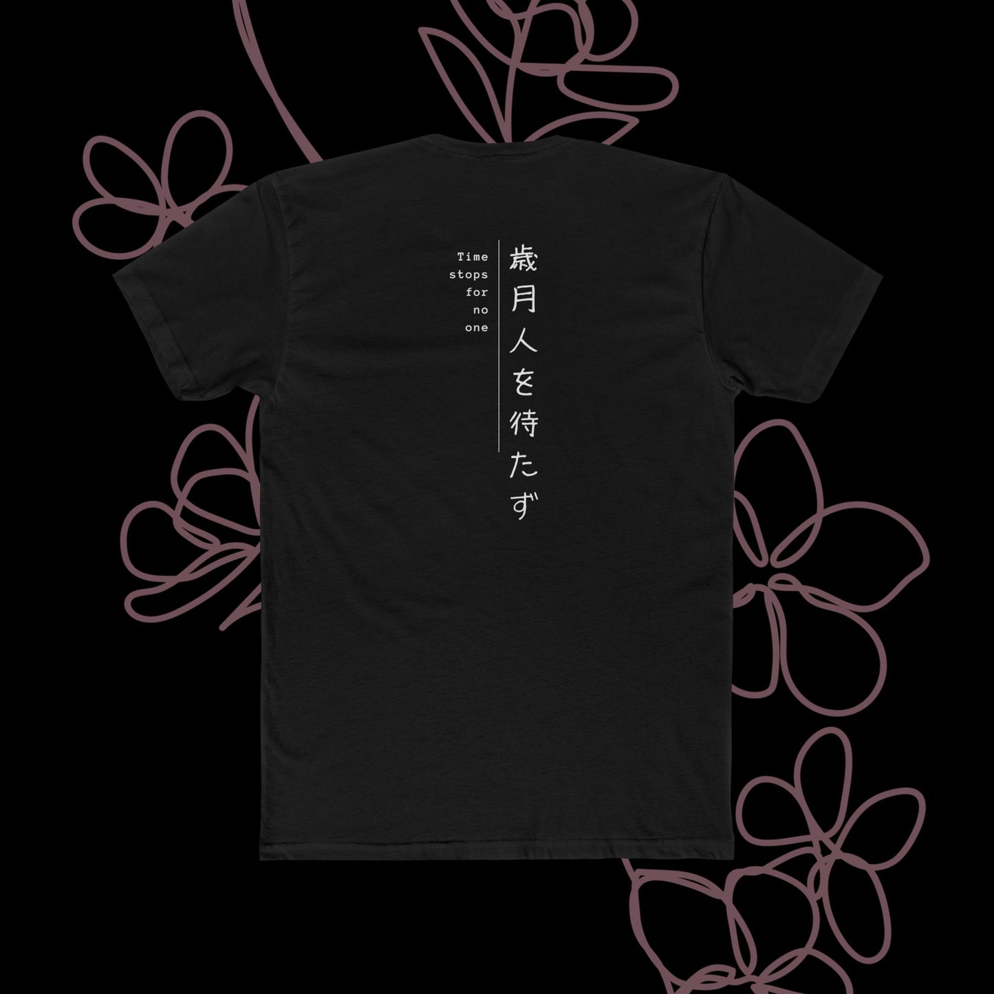 Time by KONTON - Unisex Cotton Crew Tee