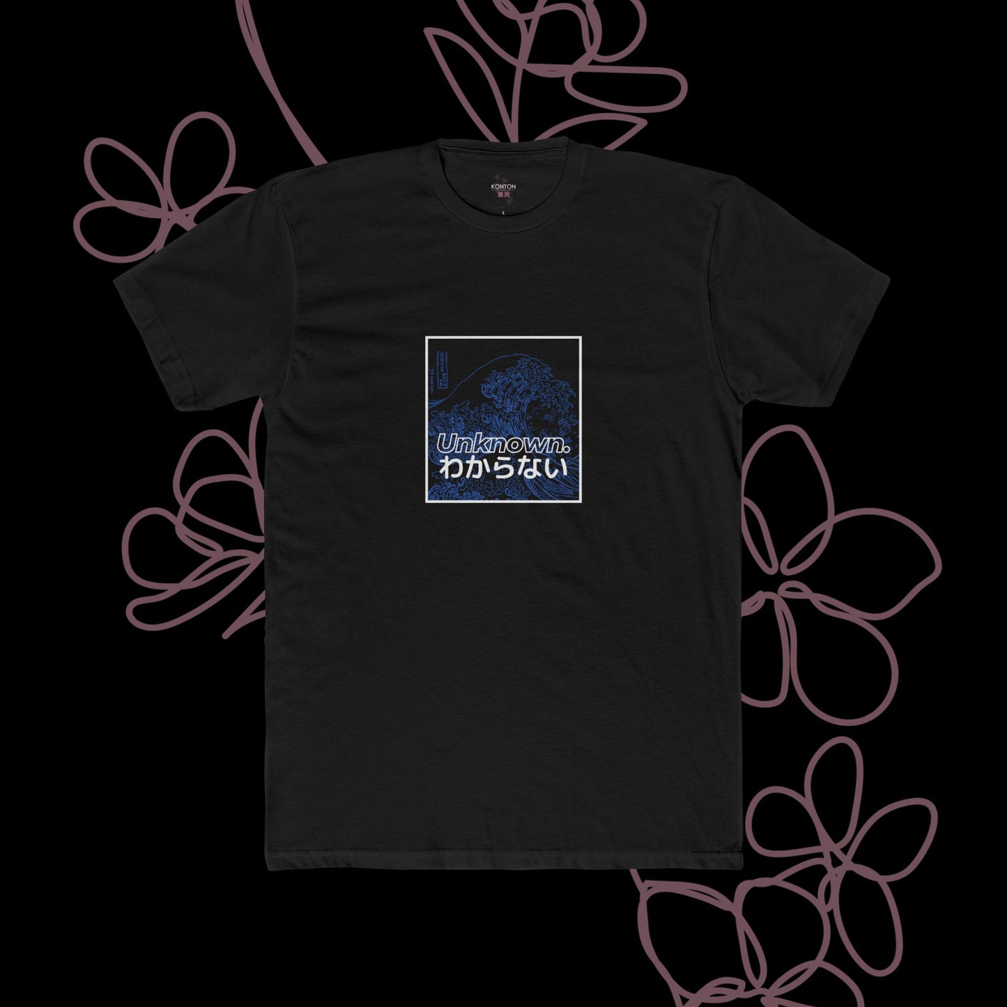 Unknown by KONTON - Unisex Cotton Crew Tee