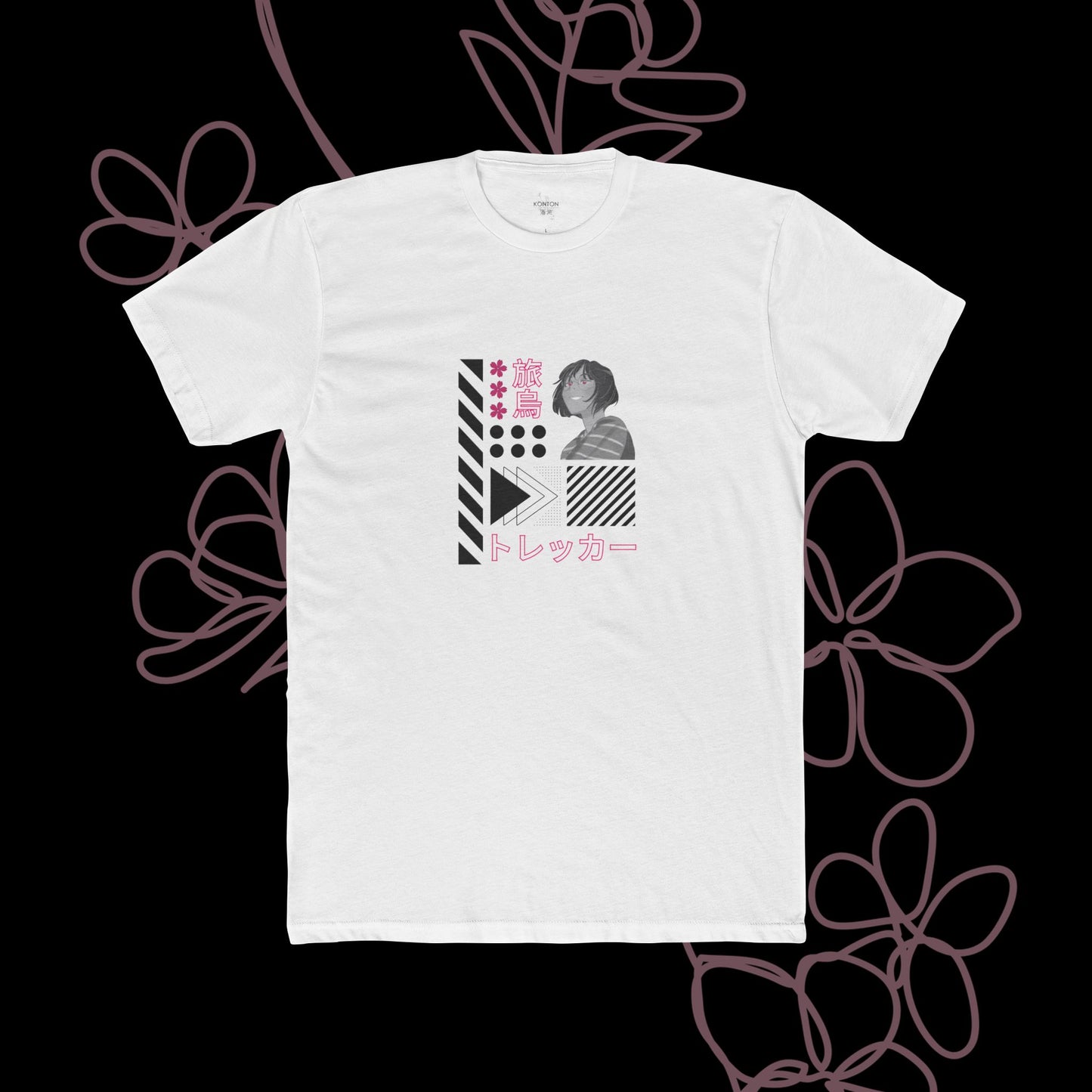 Wandering by KONTON - Unisex Cotton Crew Tee