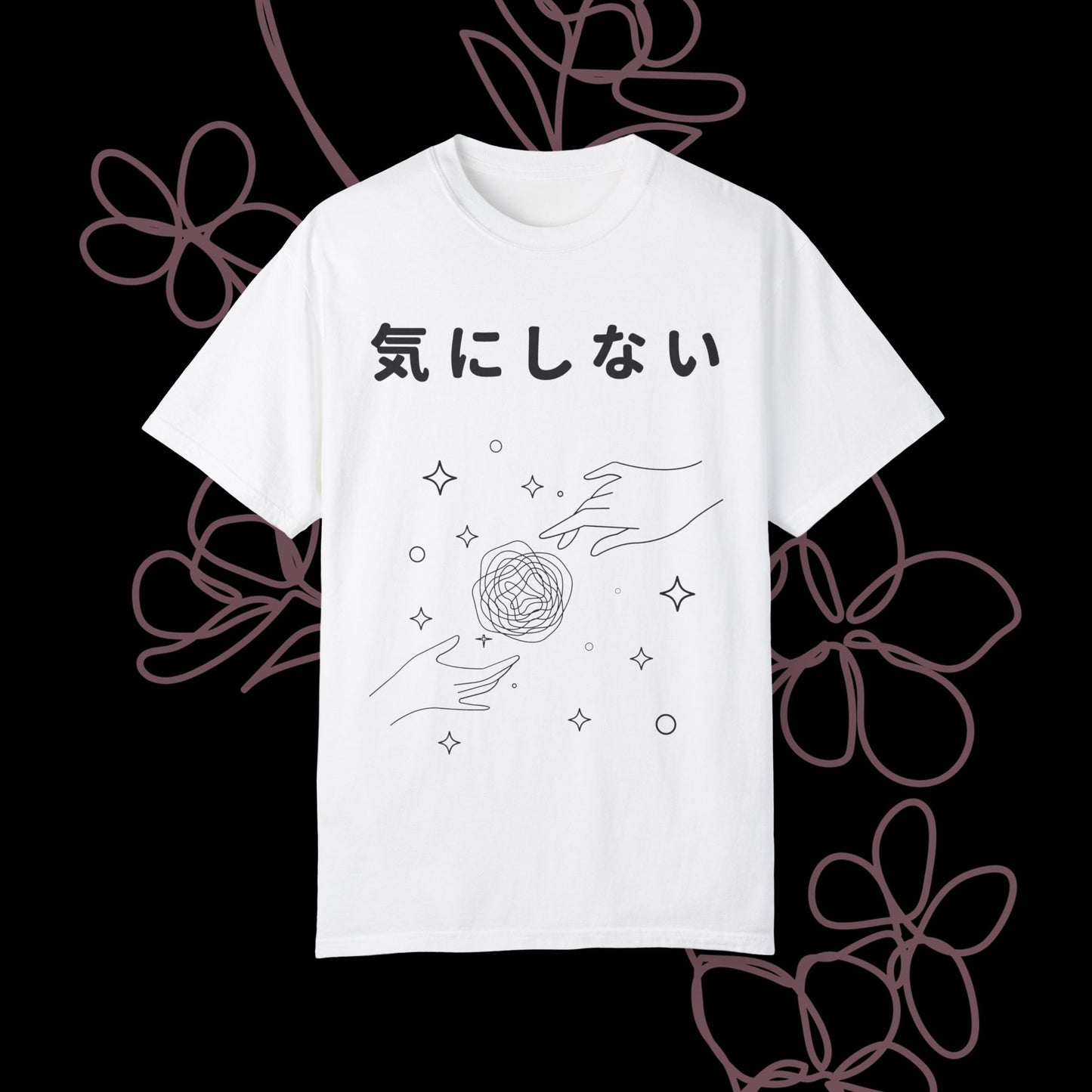 Unbothered by KONTON - Unisex Garment-Dyed T-shirt