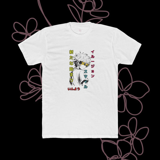 Smile by KONTON - Unisex Cotton Crew Tee